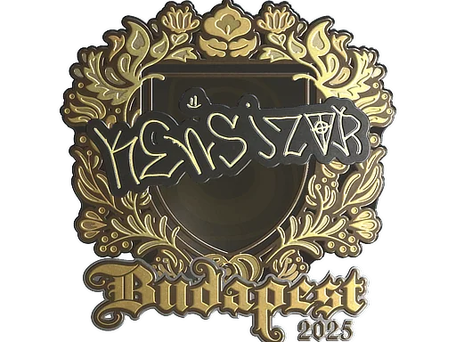 印花 | kensizor（金色）| 2025年布达佩斯锦标赛