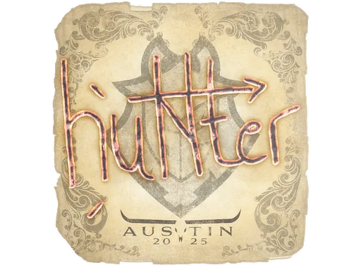 Adesivo | huNter- | Austin 2025