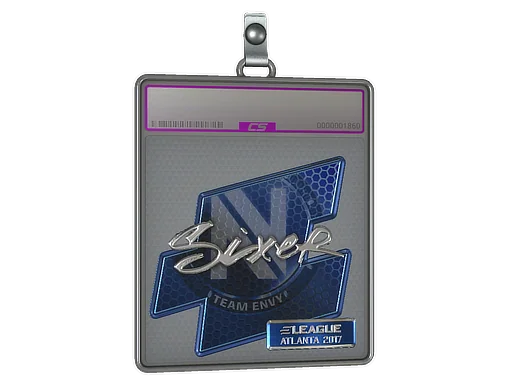 Sticker Slab | SIXER (Foil) | Atlanta 2017