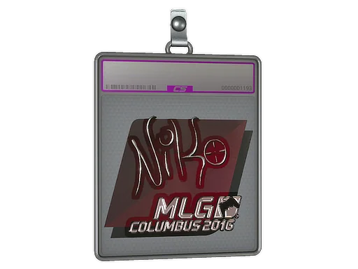 Sticker Slab | NiKo (Foil) | MLG Columbus 2016