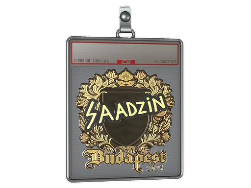 印花板 | saadzin（金色）| 2025年布达佩斯锦标赛
