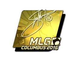 Aufkleber | Hiko (Gold) | MLG Columbus 2016