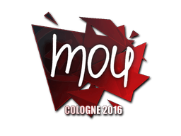 Klistermärke | mou | Cologne 2016