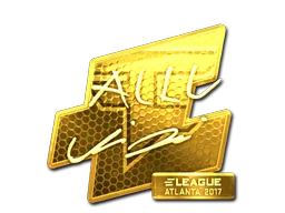 Aufkleber | allu (Gold) | Atlanta 2017