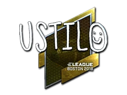 Naklejka | USTILO (foliowana) | Boston 2018