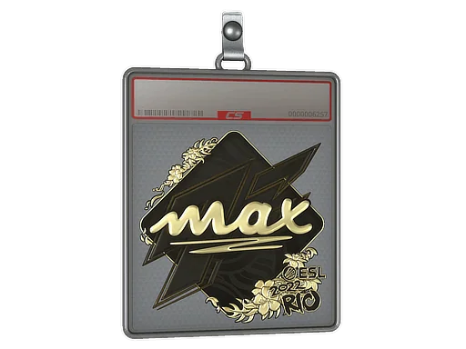 Sticker Slab | max (Gold) | Rio 2022
