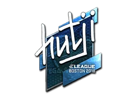 Klistermärke | hutji (Foil) | Boston 2018