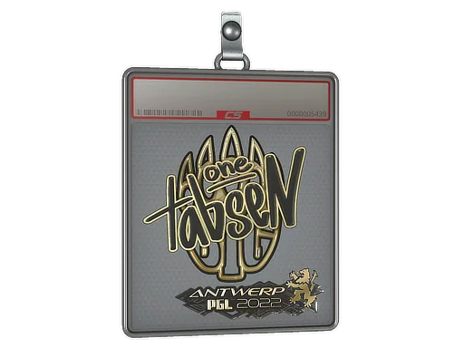 Sticker Slab | tabseN (Gold) | Antwerp 2022