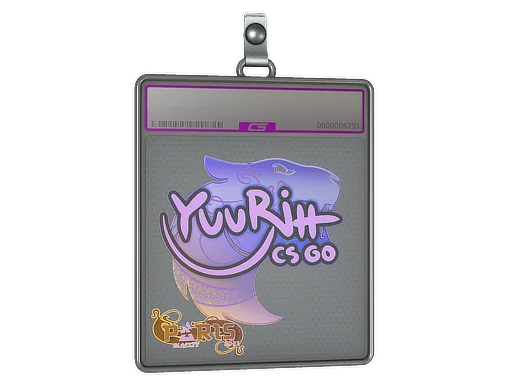 Placa de pegatinas | yuurih (holográfica) | París 2023