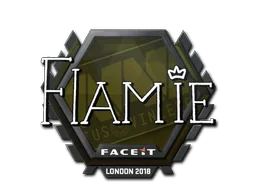 Adesivo | flamie | Londres 2018
