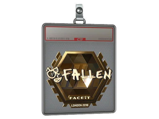 Sticker Slab | FalleN (Gold) | London 2018