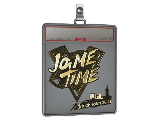 Sticker Slab | Jame (Gold) | Stockholm 2021