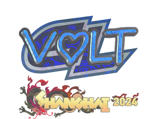 Aufkleber | volt (Holo) | Shanghai 2024