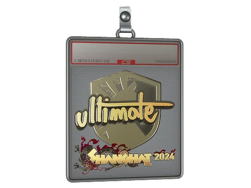 Pokrowiec na naklejkę | ultimate (złota) | Szanghaj 2024