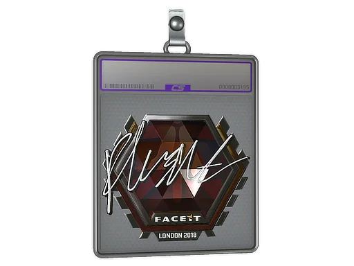 Sticker Slab | flusha (Foil) | London 2018