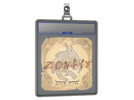 Placa de pegatinas | zont1x | Austin 2025