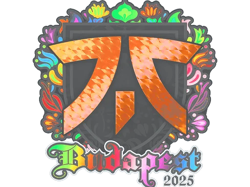 Klistermärke | Fnatic (holo) | Budapest 2025