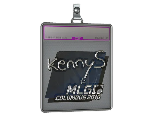 Klistermärkesfodral | kennyS (Foil) | MLG Columbus 2016