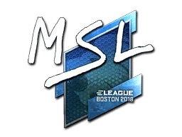 Klistermärke | MSL (Foil) | Boston 2018