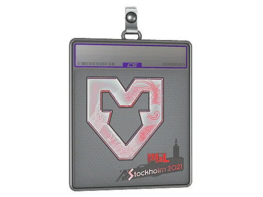 Placa de pegatinas | MOUZ (holográfica) | Estocolmo 2021