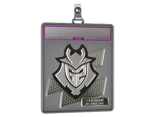 Placa de pegatinas | G2 Esports (reflectante) | Atlanta 2017