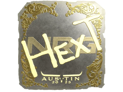 印花 | HexT（金色）| 2025年奥斯汀锦标赛