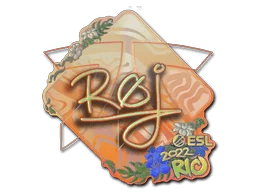 Aufkleber | roeJ (Holo) | Rio 2022