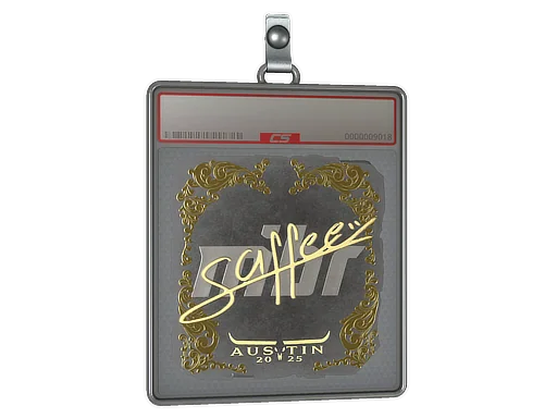 Aufkleberhülle | saffee (Gold) | Austin 2025