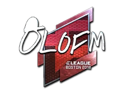 Pegatina | olofmeister (reflectante) | Boston 2018