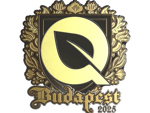Klistermärke | FlyQuest (guld) | Budapest 2025