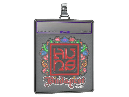 Placa de Adesivo | The Huns (Bordado) | Budapeste 2025