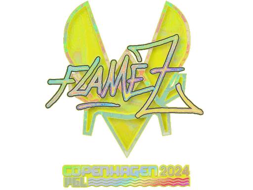 Naklejka | FlameZ (holograficzna) | Kopenhaga 2024