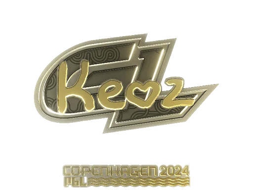 印花 | Keoz（金色）| 2024年哥本哈根锦标赛