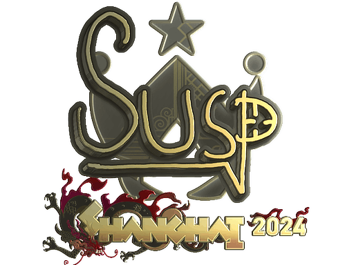 印花 | susp（金色）| 2024年上海锦标赛