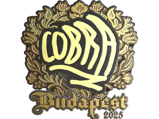 印花 | cobra（金色）| 2025年布达佩斯锦标赛