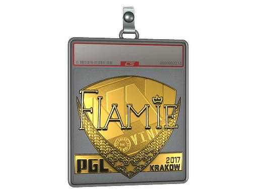印花板 | flamie（金色）| 2017年克拉科夫锦标赛