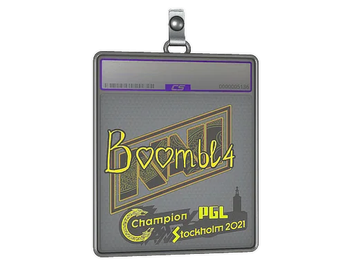 Pokrowiec na naklejkę | Boombl4 (holograficzna) | Sztokholm 2021