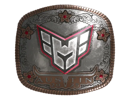 Pegatina | HEROIC (reflectante) | Austin 2025