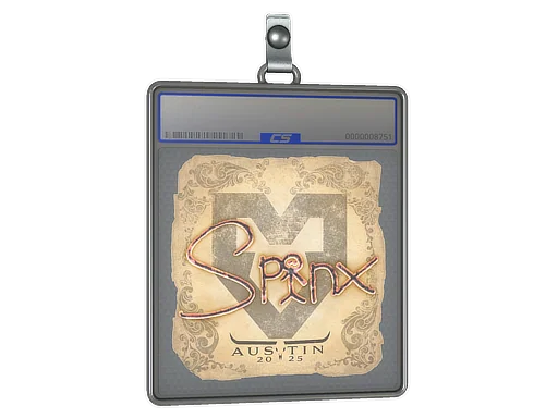 Placa de Adesivo | Spinx | Austin 2025