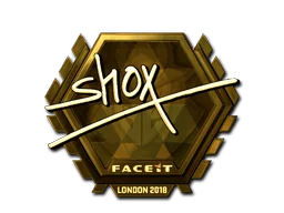 印花 | shox（金色）| 2018年伦敦锦标赛