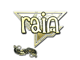 印花 | rain（金色）| 2023年巴黎锦标赛