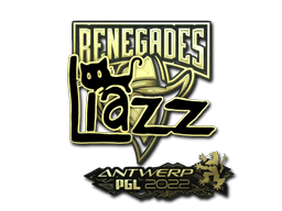 Aufkleber | Liazz (Gold) | Antwerpen 2022