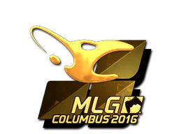 Pegatina | mousesports (dorada) | MLG Columbus 2016