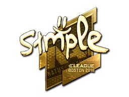 印花 | s1mple（金色）| 2018年波士顿锦标赛