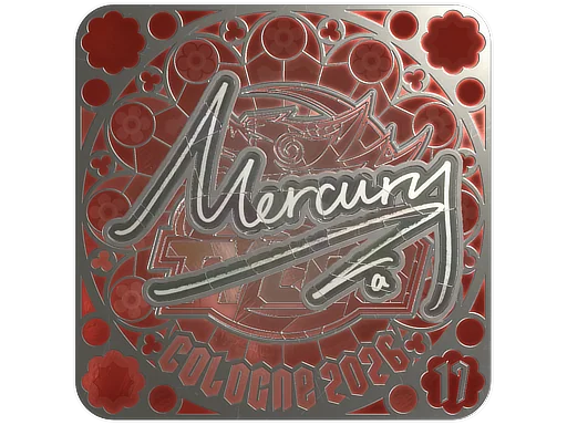 Naklejka | Mercury (foliowana, rankingowa) | Kolonia 2026