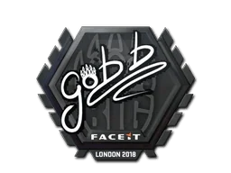 Klistermärke | gob b | London 2018
