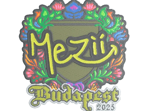 印花 | mezii（刺绣）| 2025年布达佩斯锦标赛