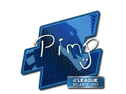 Aufkleber | Pimp | Atlanta 2017