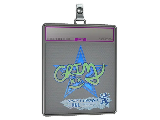 Sticker Slab | Grim (Holo) | Antwerp 2022