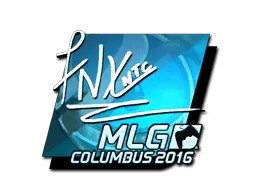 Naklejka | fnx (foliowana) | MLG Columbus 2016
